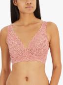 Hanro Moments Lace Soft Cup Bra 071465 Sweet Pepper 14D / Sweet Pepper