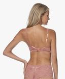 Hanro Moments Lace Soft Cup Bra 071465 Sweet Pepper 14D / Sweet Pepper