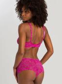 Hanro Moments Lace Soft Cup Bra 071465 Very Berry 14A