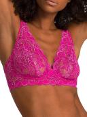 Hanro Moments Lace Soft Cup Bra 071465 Very Berry 14A