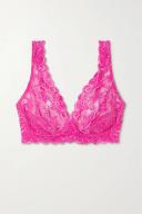 Hanro Moments Lace Soft Cup Bra 071465 Very Berry 14A