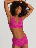 Hanro Moments Lace Soft Cup Bra 071465 Very Berry 14A