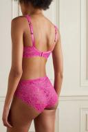 Hanro Moments Lace Soft Cup Bra 071465 Very Berry 14A