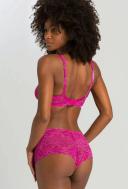 Hanro Moments Lace Soft Cup Bra 071465 Very Berry 16A