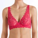 Hanro Moments Lace Soft Cup Bra 071465 Very Berry 16A