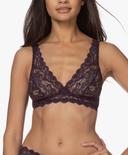 Hanro Moments Lace Soft Cup Bra Seasonal Colours 10C / Alexandrite
