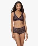 Hanro Moments Lace Soft Cup Bra Seasonal Colours 10C / Alexandrite