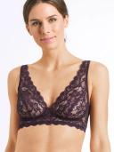 Hanro Moments Lace Soft Cup Bra Seasonal Colours 12C / Alexandrite