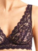 Hanro Moments Lace Soft Cup Bra Seasonal Colours 12C / Alexandrite
