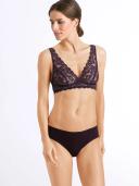 Hanro Moments Lace Soft Cup Bra Seasonal Colours 12C / Alexandrite