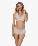 Hanro Moments Lace Soft Cup Bra Seasonal Colours 14B / Gentle Pink