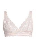 Hanro Moments Lace Soft Cup Bra Seasonal Colours 14B / Gentle Pink