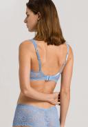 Hanro Moments Lace Soft Cup Bra Seasonal Colours 16A / Blue Moon
