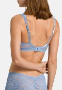 Hanro Moments Lace Soft Cup Bra Seasonal Colours 16A / Blue Moon