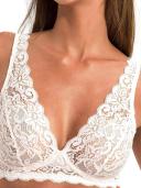 Hanro Moments Lace Soft Cup Bra Seasonal Colours 16A / Gentle Pink
