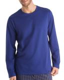 Hanro Night and Day Solid Long Sleeve Tee Black