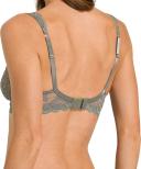 Hanro Womens Antique Green Moments Soft Cup Stretch-lace Bra 36B