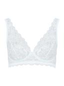 Hanro Womens Cool Blue Moments Soft Cup stretch-lace Bra 32A