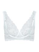 Hanro Womens Cool Blue Moments Soft Cup stretch-lace Bra 32A
