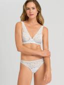 Hanro Womens Cool Blue Moments Soft Cup stretch-lace Bra 32A