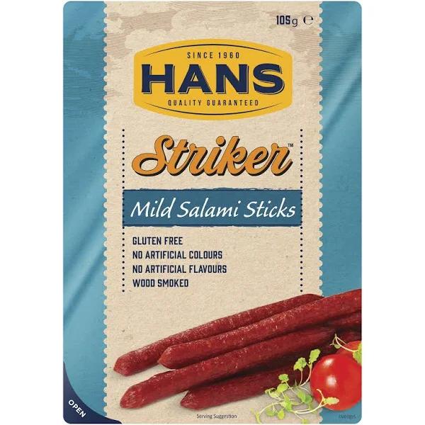 Hans Striker Mild Salami Sticks 105g