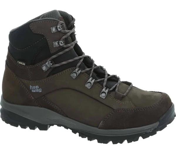 Hanwag Banks SF Extra GTX Mens Hiking Boots - Mocca Asphalt