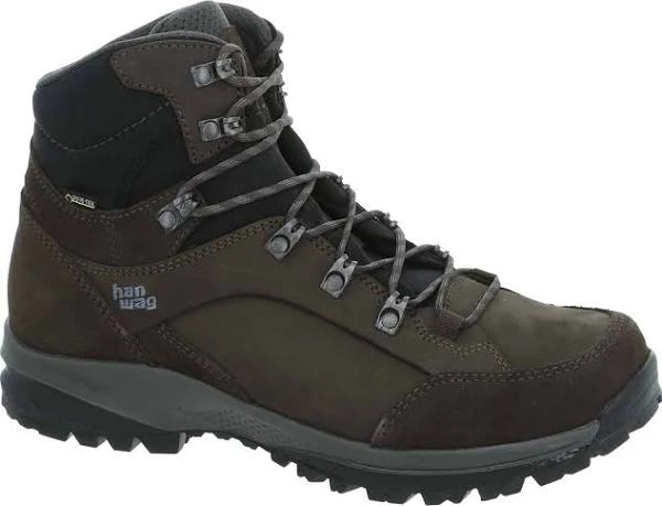 Hanwag Banks SF Extra GTX Mens Hiking Boots - Mocca Asphalt