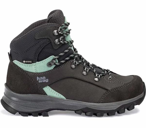 Hanwag Women's Alta Bunion II Lady GTX - Asphalt/Mint - 8