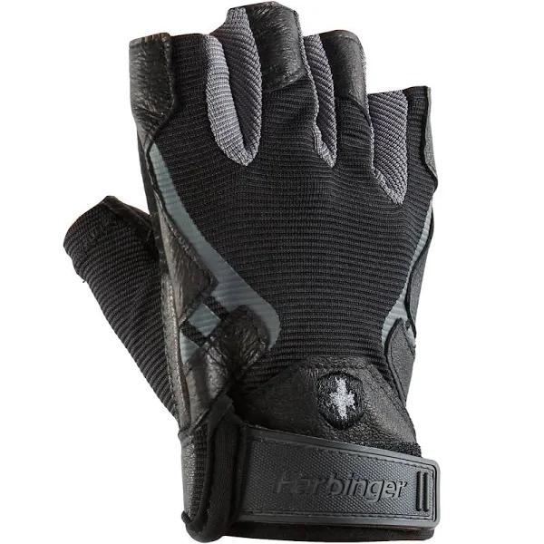 Harbinger Pro Gloves Black Grey - M