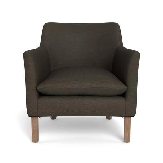 Harbour Leather Occasional Chair Graphite by Freedom