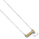 Harry Potter Hufflepuff Bar Necklace