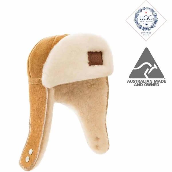 Hat Sport - UGG Australia - Australian Made Sheepskin UGG Boot Large / Chestnut