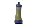 HATLEY Matte Rain Boots Green Rubber Rain Boots