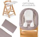 Hauck Alpha+ Natural Wooden Highchair