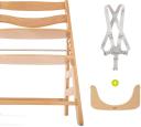 Hauck Alpha+ Natural Wooden Highchair