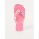 Havaianas Brasil Logo Flip Flops Pink Fuchsia - 25-26