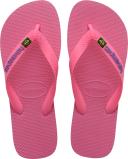 Havaianas Brasil Logo Flip Flops Pink Fuchsia - 29-30