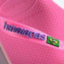 Havaianas Brasil Logo Flip Flops Pink Fuchsia - 29-30