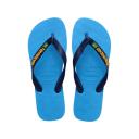 Havaianas Brazil Logo 2022 Flip Flops Blue Yellow - 37-38