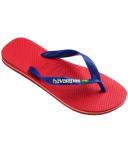 Havaianas Brazil Logo 2022 Flip Flops Blue Yellow - 37-38