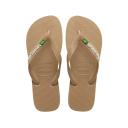 Havaianas Brazil Logo 2022 Flip Flops Blue Yellow - 37-38