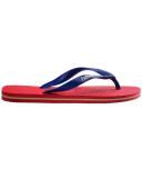 Havaianas Brazil Logo 2022 Flip Flops Blue Yellow - 37-38