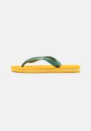 Havaianas Brazil Logo 2022 Flip Flops Yellow Green White - 43-44