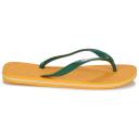 Havaianas Brazil Logo 2022 Flip Flops Yellow Green White - 43-44