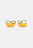 Havaianas Brazil Logo 2022 Flip Flops Yellow Green White - 43-44