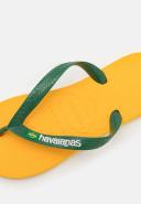 Havaianas Brazil Logo 2022 Flip Flops Yellow Green White - 43-44