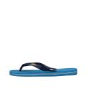 Havaianas Brazil Logo Flip Flops - Blue - 10-11