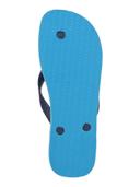 Havaianas Brazil Logo Flip Flops - Blue - 6-7