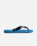 Havaianas Brazil Logo Flip Flops - Blue - 6-7
