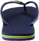 Havaianas Brazil Logo Flip Flops Navy Blue - 23-24